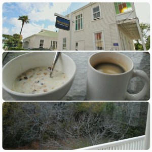 Ma maison, mes petit-déjs, ma vue depuis la chambre