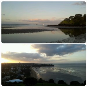 Coucher de soleil sur Devonport...
