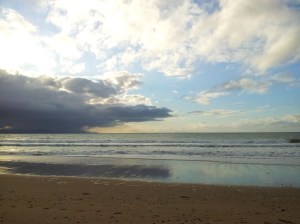 La plage de Kuaotunu. Sympa !