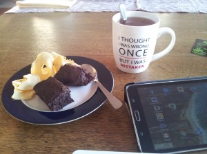 Mon tea time, l'occasion de rédiger mon dernier article...